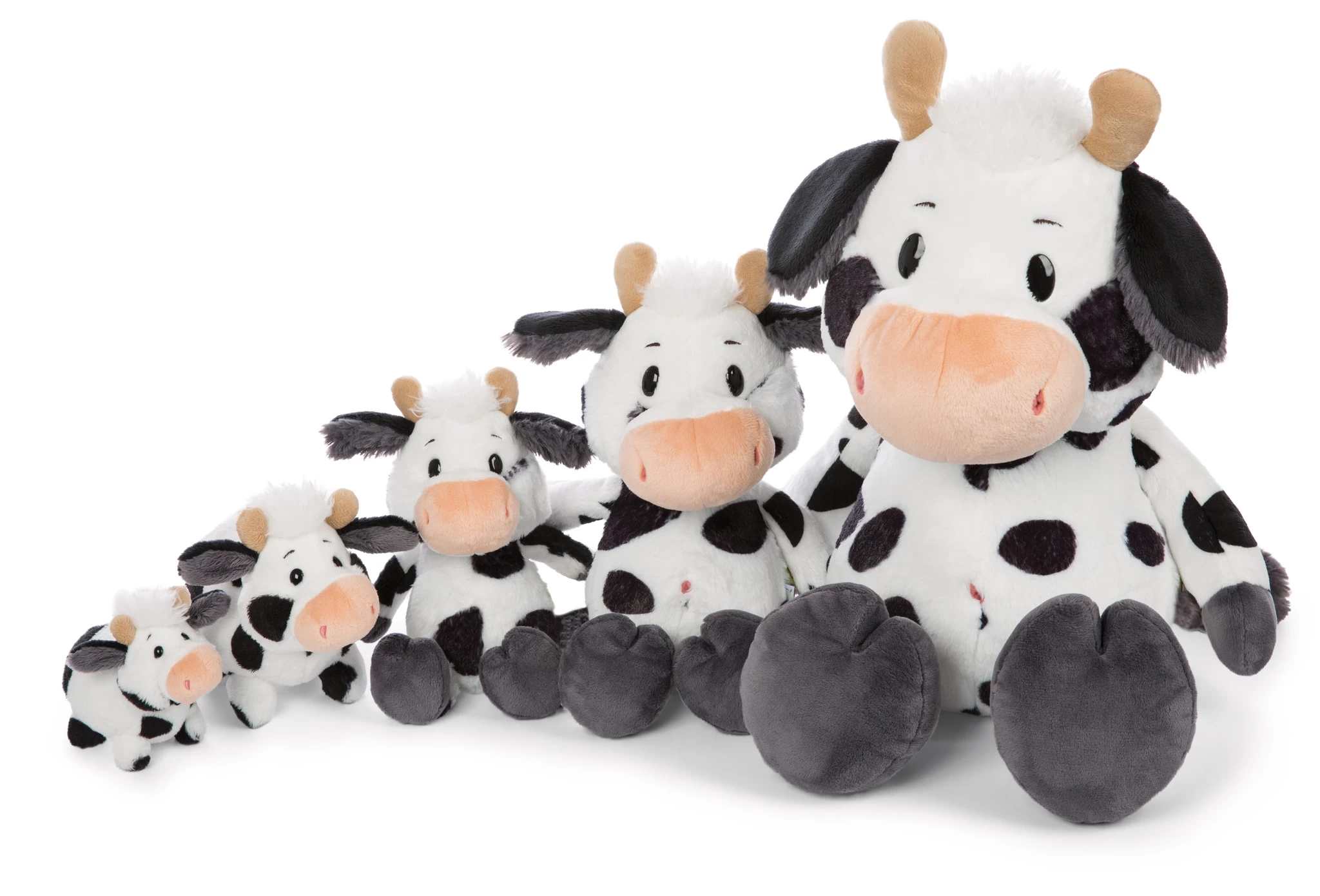 Nici 47780 Kuh Cowluna 12cm stehend Farm Friends Plüsch Kuscheltier GREEN