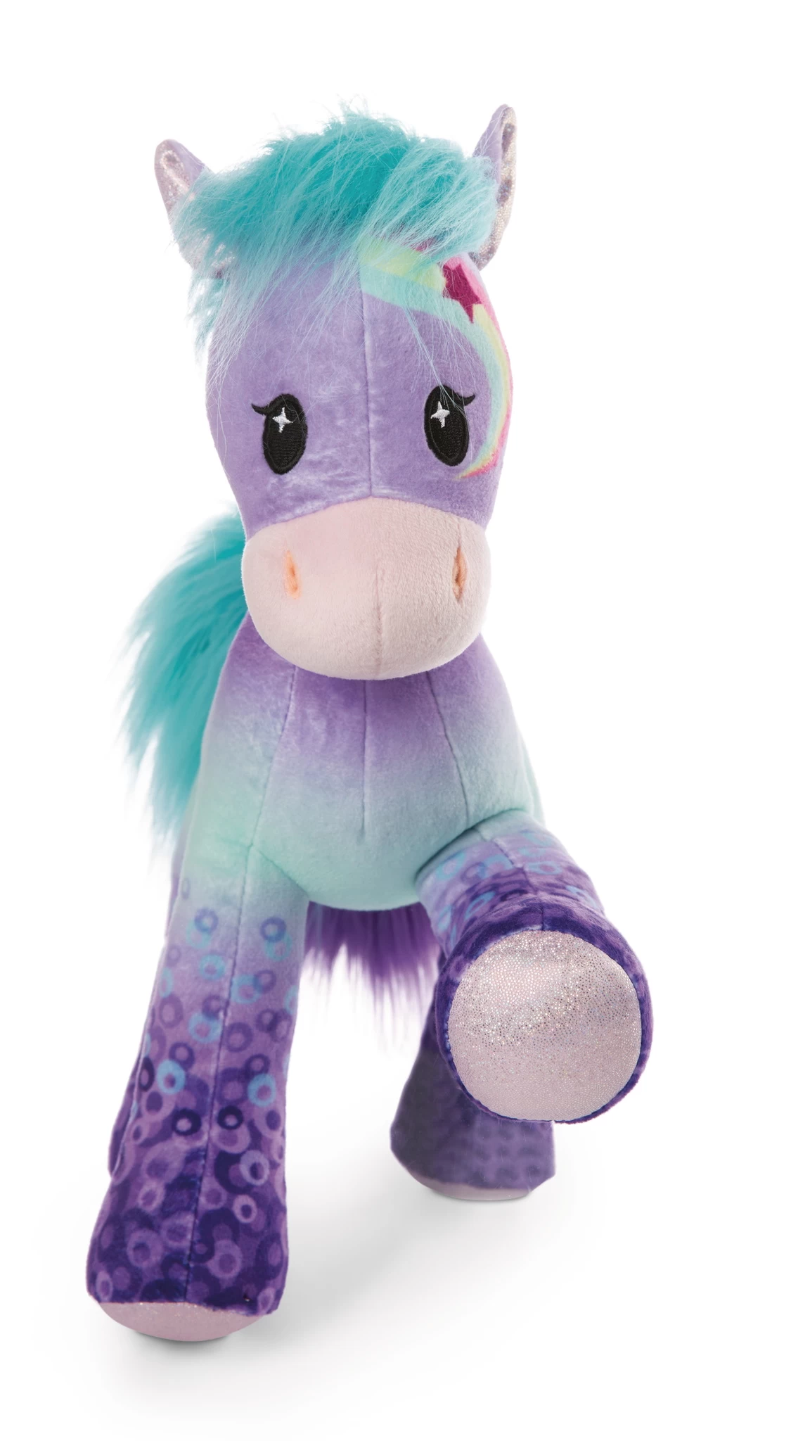 Nici 47849 Pony Stars Pferd Starjumper 35cm stehend Plüsch Kuscheltier GREEN