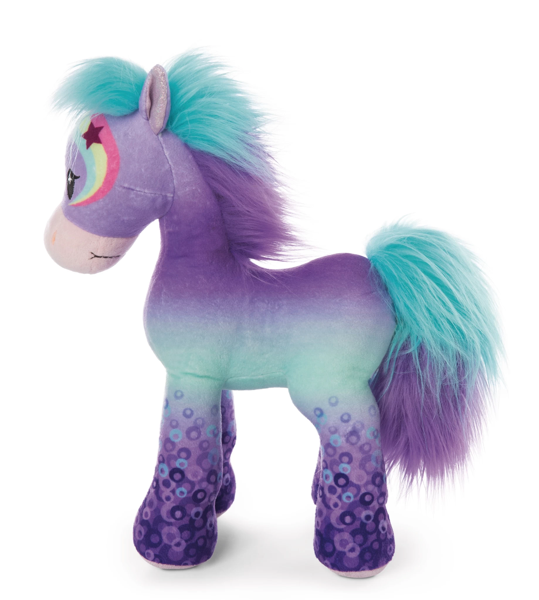 Nici 47847 Pony Stars Pferd Starjumper 25cm stehend Plüsch Kuscheltier GREEN
