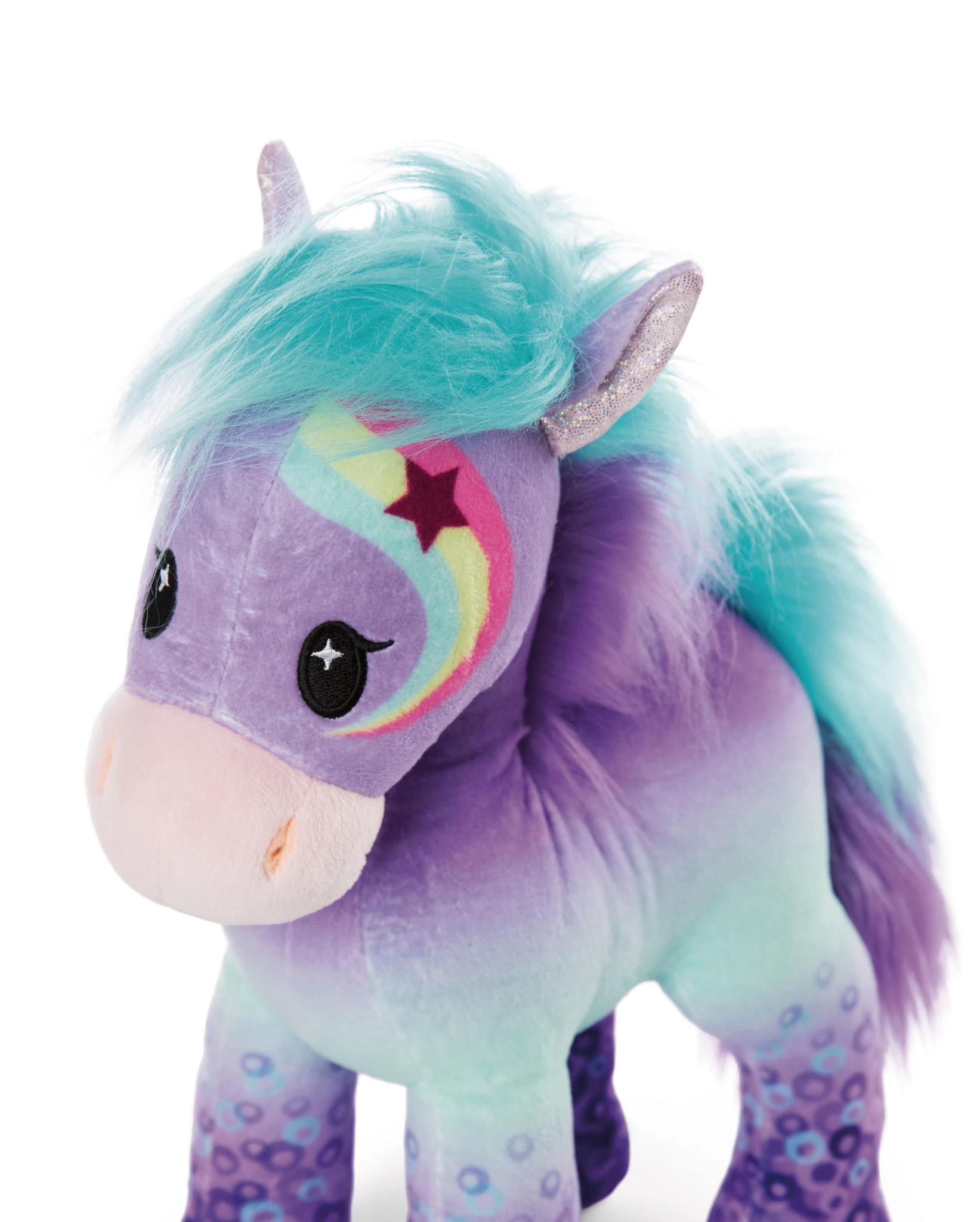 Nici 47847 Pony Stars Pferd Starjumper 25cm stehend Plüsch Kuscheltier GREEN