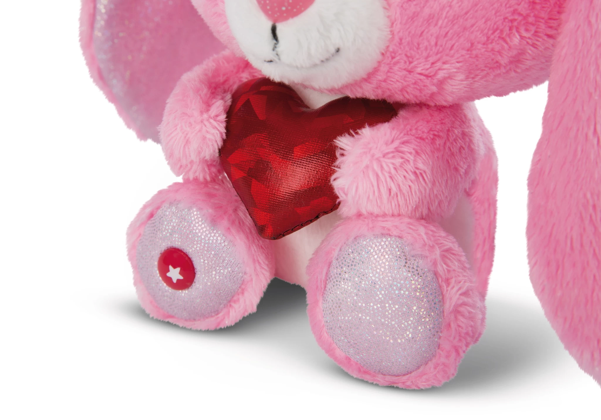 Nici 47882 Glubschis LOVE Hase Hearty Kay 15cm Plüsch Kuscheltier GREEN