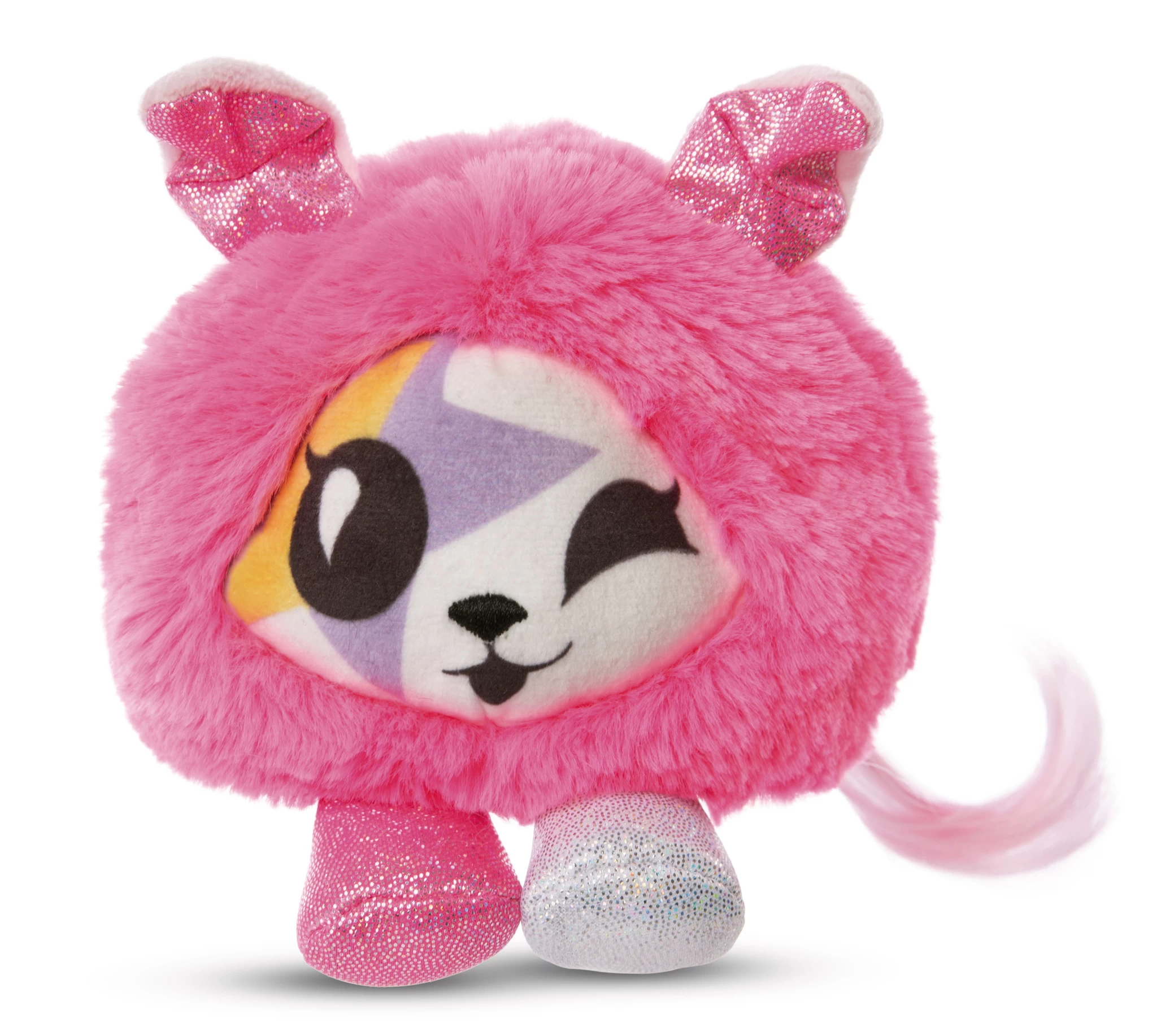 Nici 47908 Pixidoos Pets 2-in-1 Wendeplüsch Hase Pinbi 12cm rosa-pink Plüsch