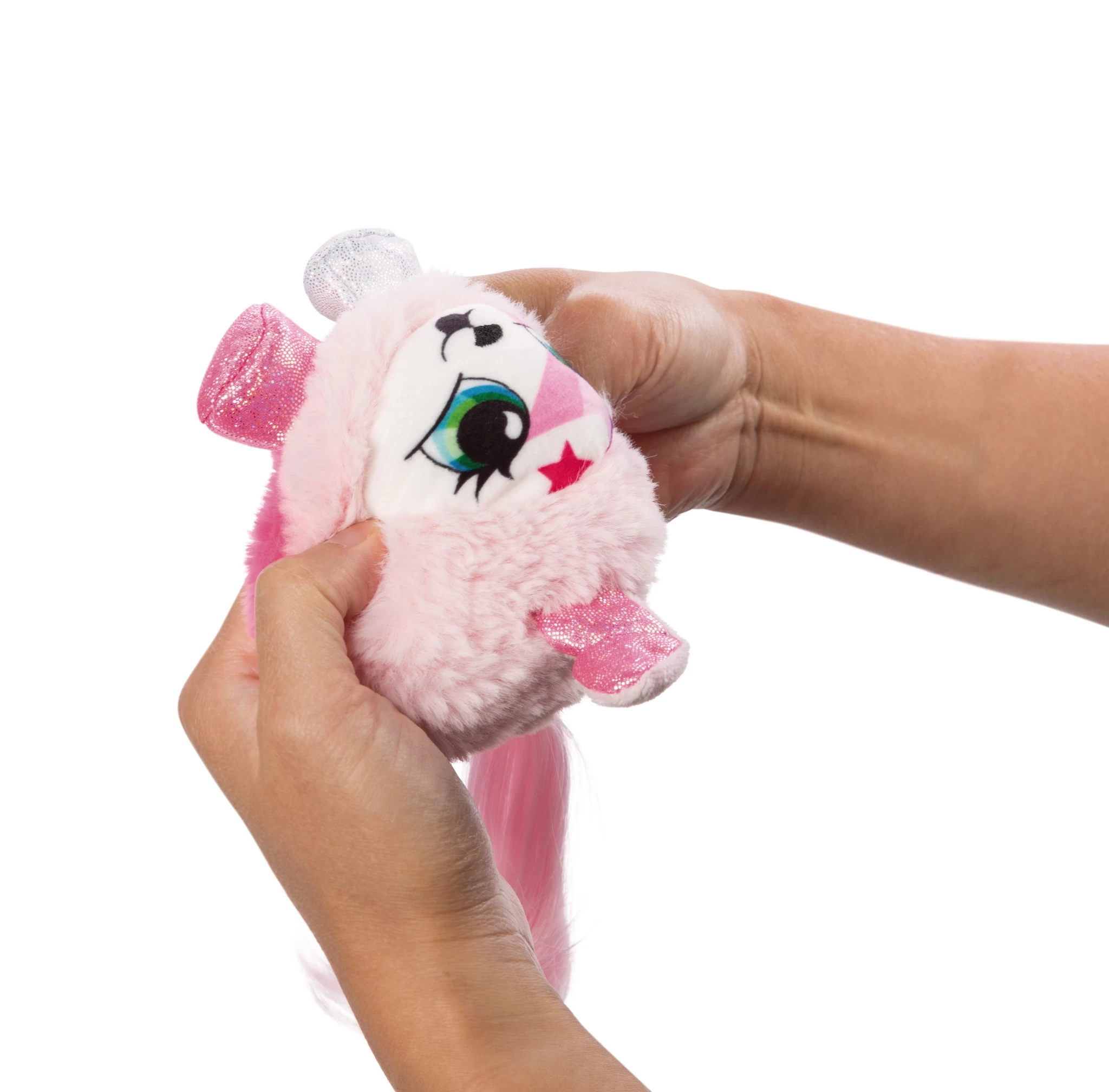 Nici 47908 Pixidoos Pets 2-in-1 Wendeplüsch Hase Pinbi 12cm rosa-pink Plüsch