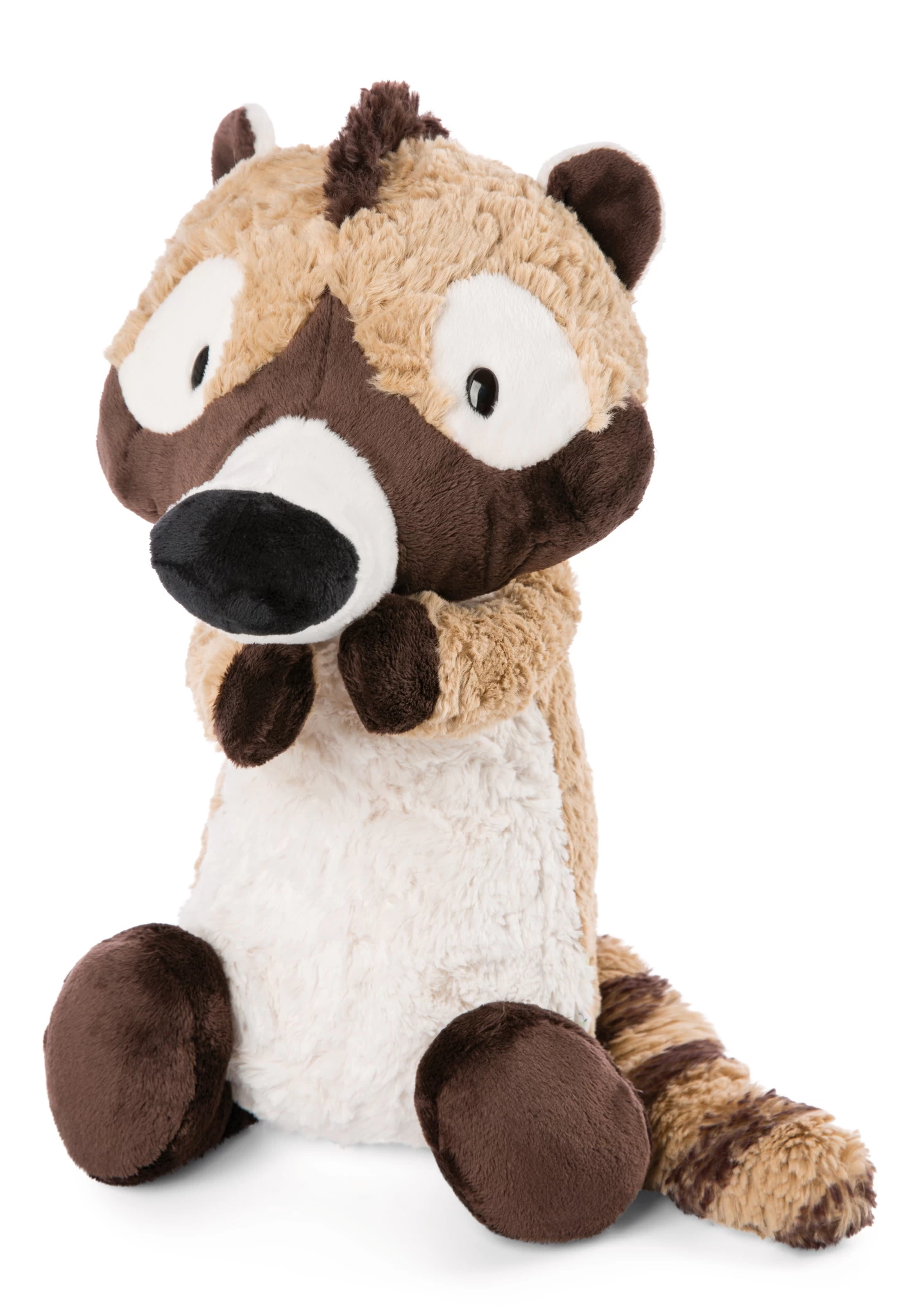 Nici 47973 Nasenbär Coaty 70cm sitzend Plüsch Wild Friends GREEN