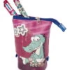 Nici 47984 Mäppchen Schlamper Verstellbar Krokodil & Nilpferd Wild Friends GREEN