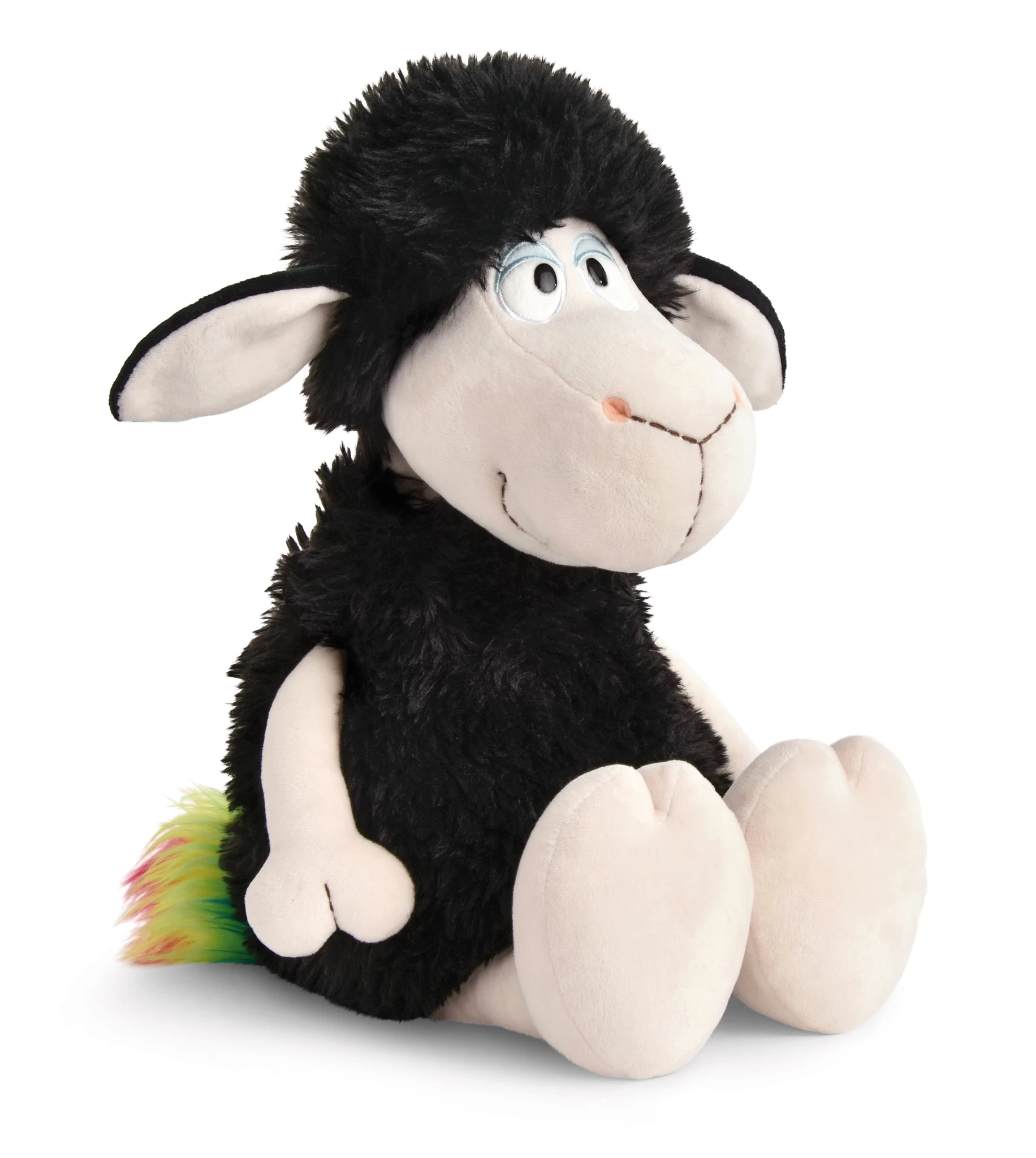 Nici 48253 schwarzes Schaf Jerome 70cm Plüsch Comic-Look Wolf Ulvy & Friends