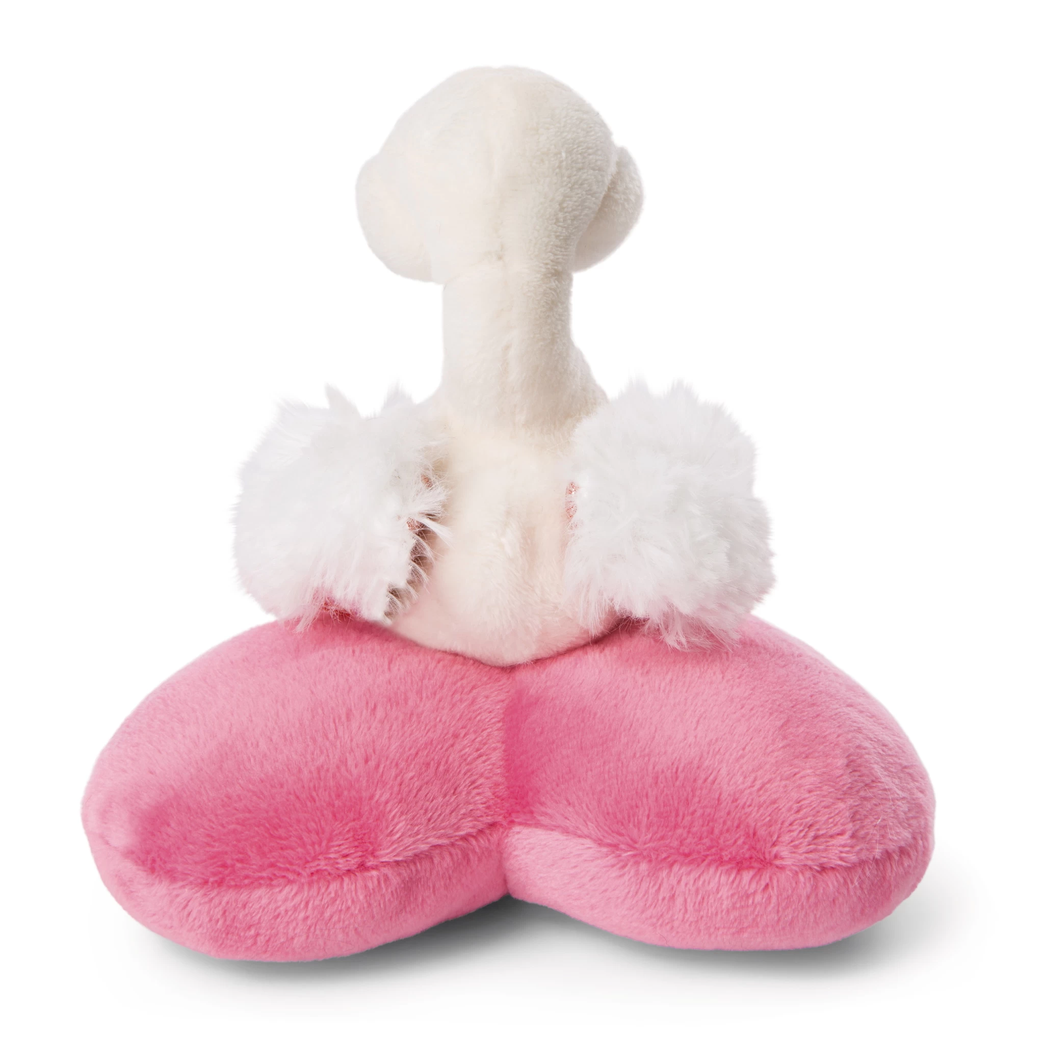 Nici 48264 Schwan weiß auf Herzkissen ca 13cm Plüsch Love Classics GREEN