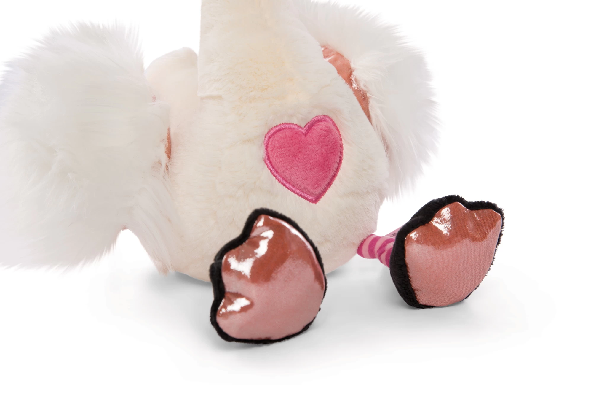 Nici 48270 + 48271 SET zwei Schwäne 50cm Plüsch Kuscheltier Love Classics GREEN