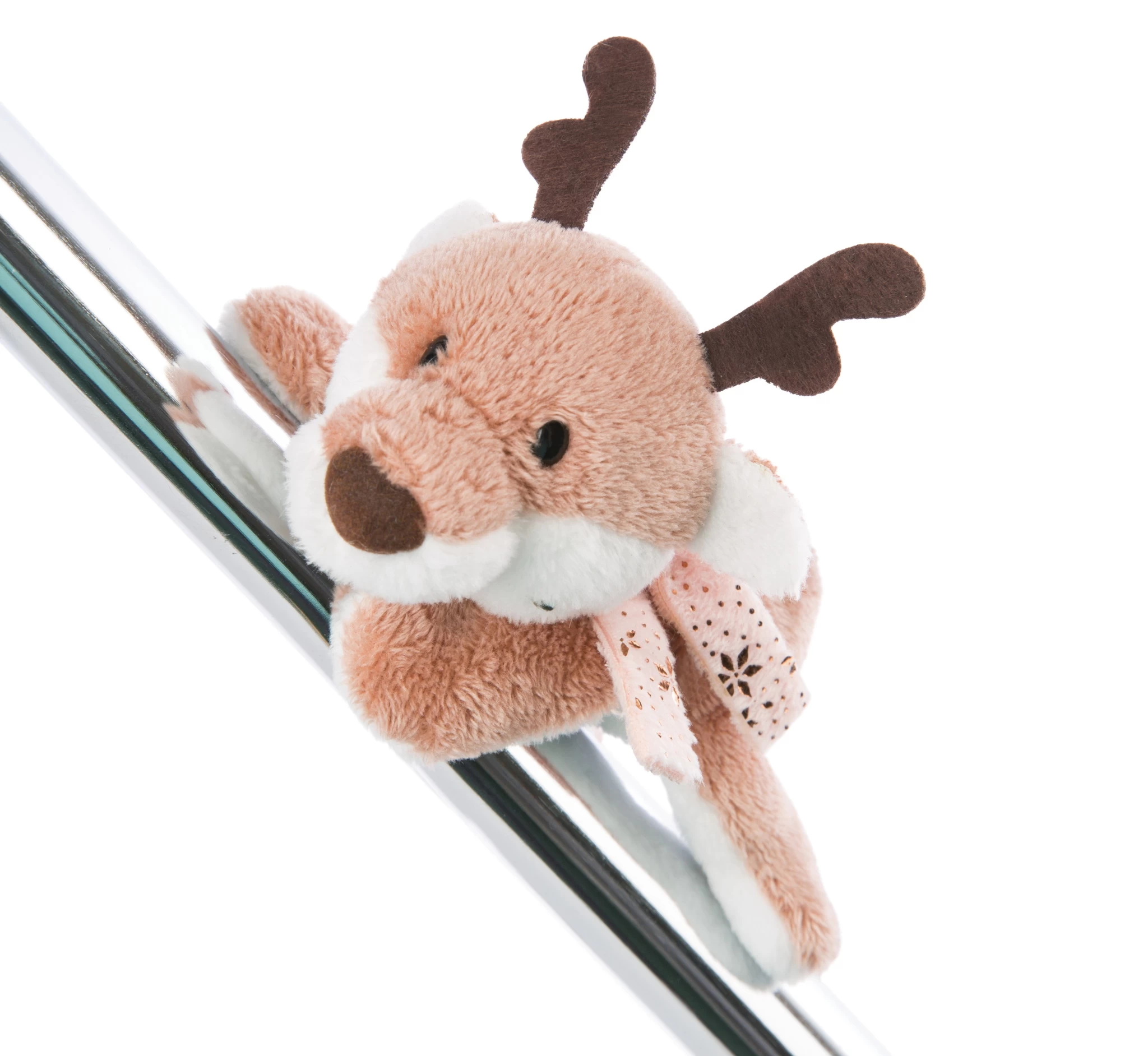 Nici 48305 MagNici Rentier Jonte ca 12cm Magnettier Plüsch Winter Friends GREEN