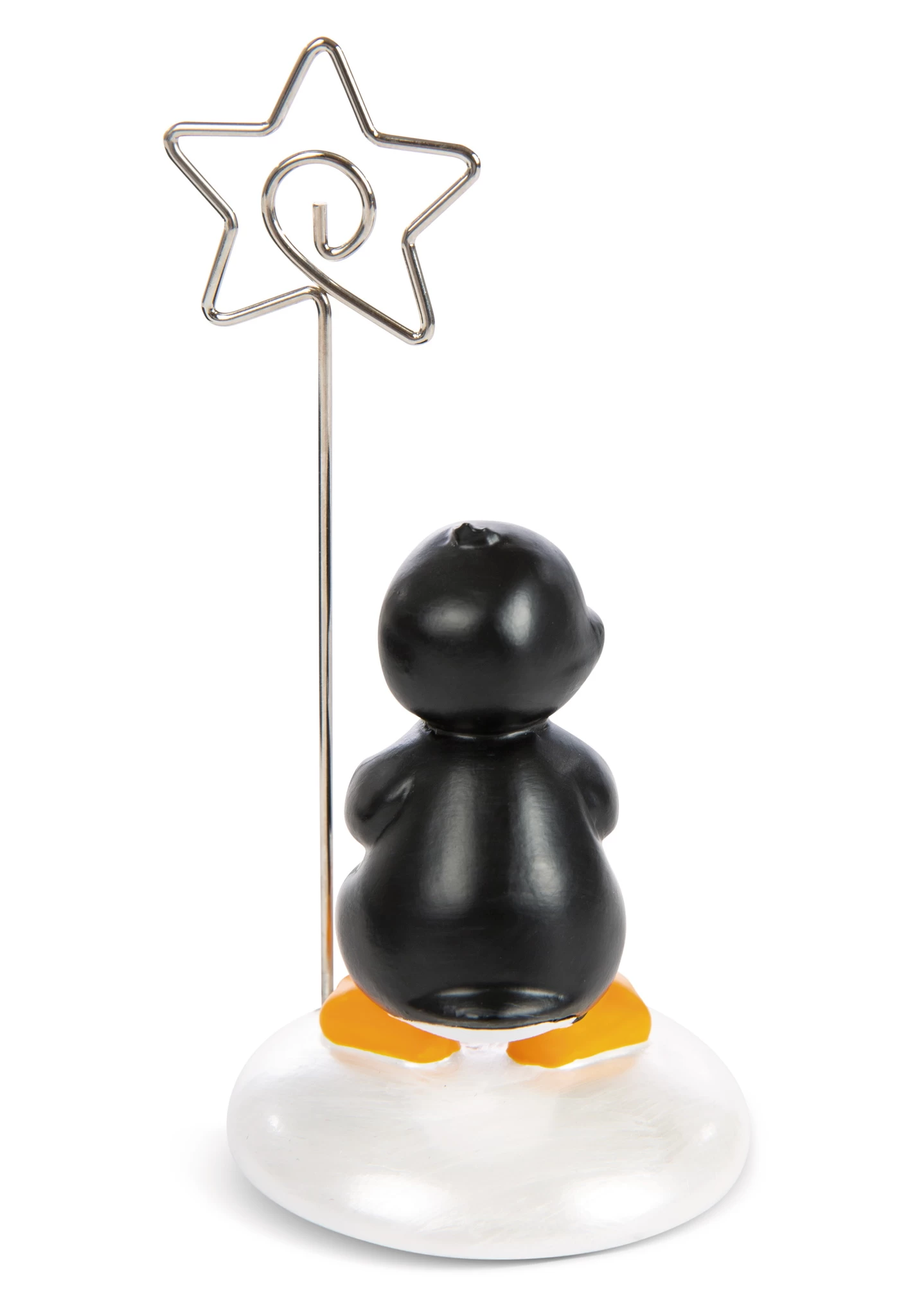 Nici 48361 Fotohalter Zettelhalter Pinguin Noshy Polyresin Winter Friends