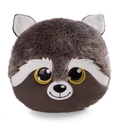 Nici 48586 Kissen GLUBSCHIS Waschbär Clooney 33x32cm Figürlich Plüsch