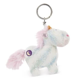 Nici 48620 Schlüsselanhänger Einhorn Moon Keeper 10cm Plüsch Magical Dreams