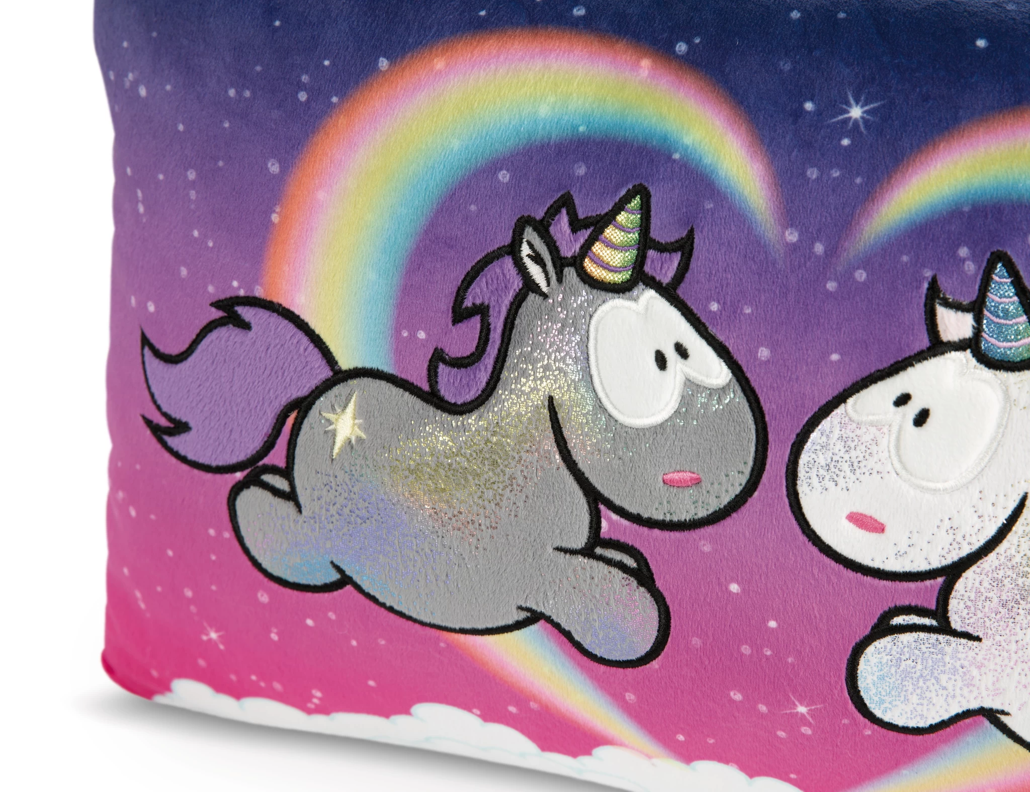 Nici 48637 Kissen Einhörner Star Bringer & Moon Keeper 43x25cm Magical Dreams