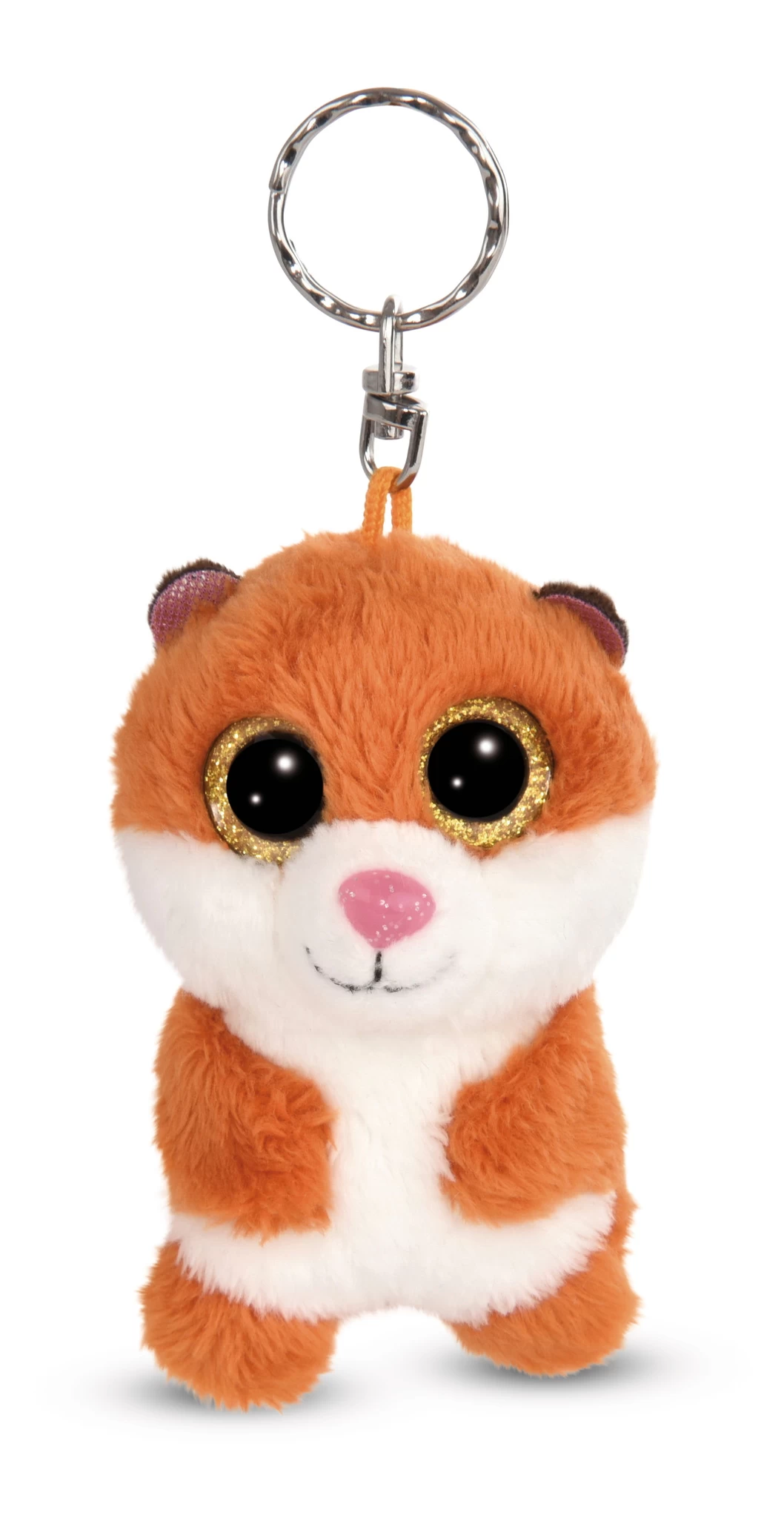 Nici 48694 Schlüsselanhänger GLUBSCHIS Hamster Stubbi 9cm Pet Edition GREEN