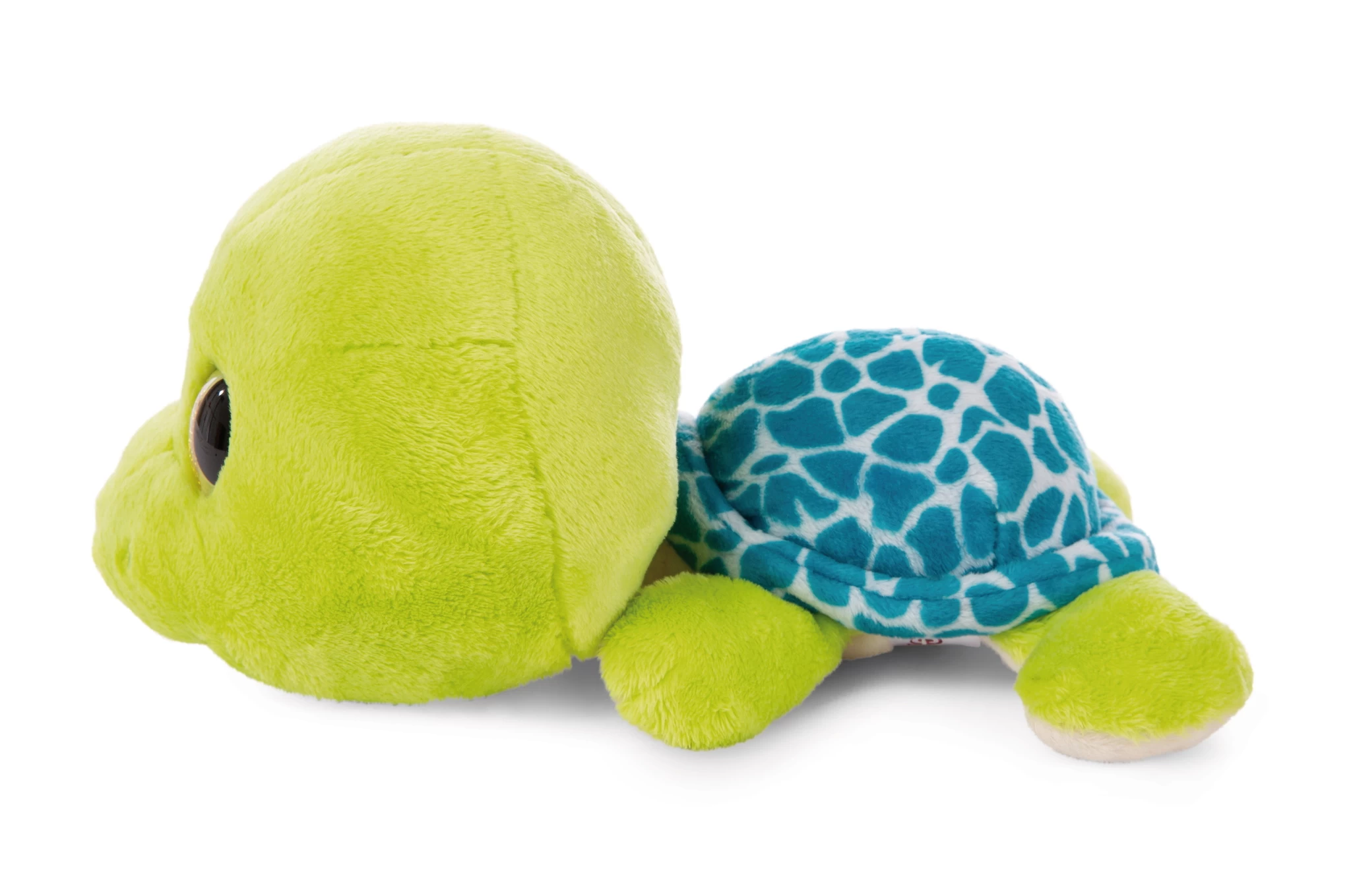 Nici 48766 GLUBSCHIS Schildkröte Welloni grün liegend 25cm Plüsch GREEN