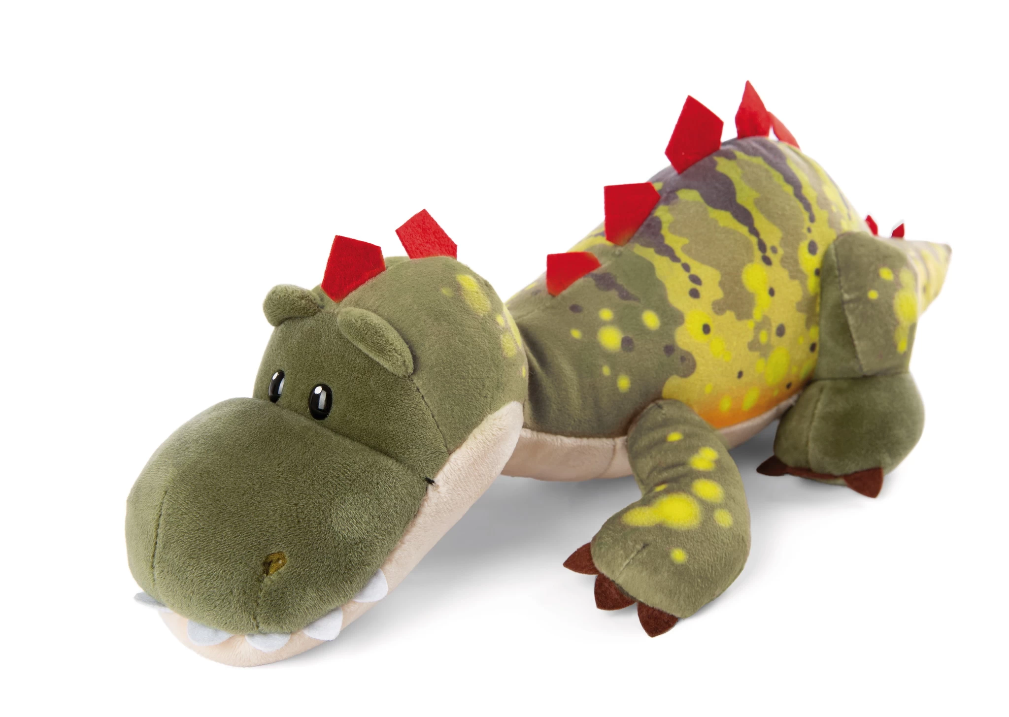 Nici 48817 Dinosaurier Fossily 45cm liegend Plüsch Kuscheltier Dino GREEN