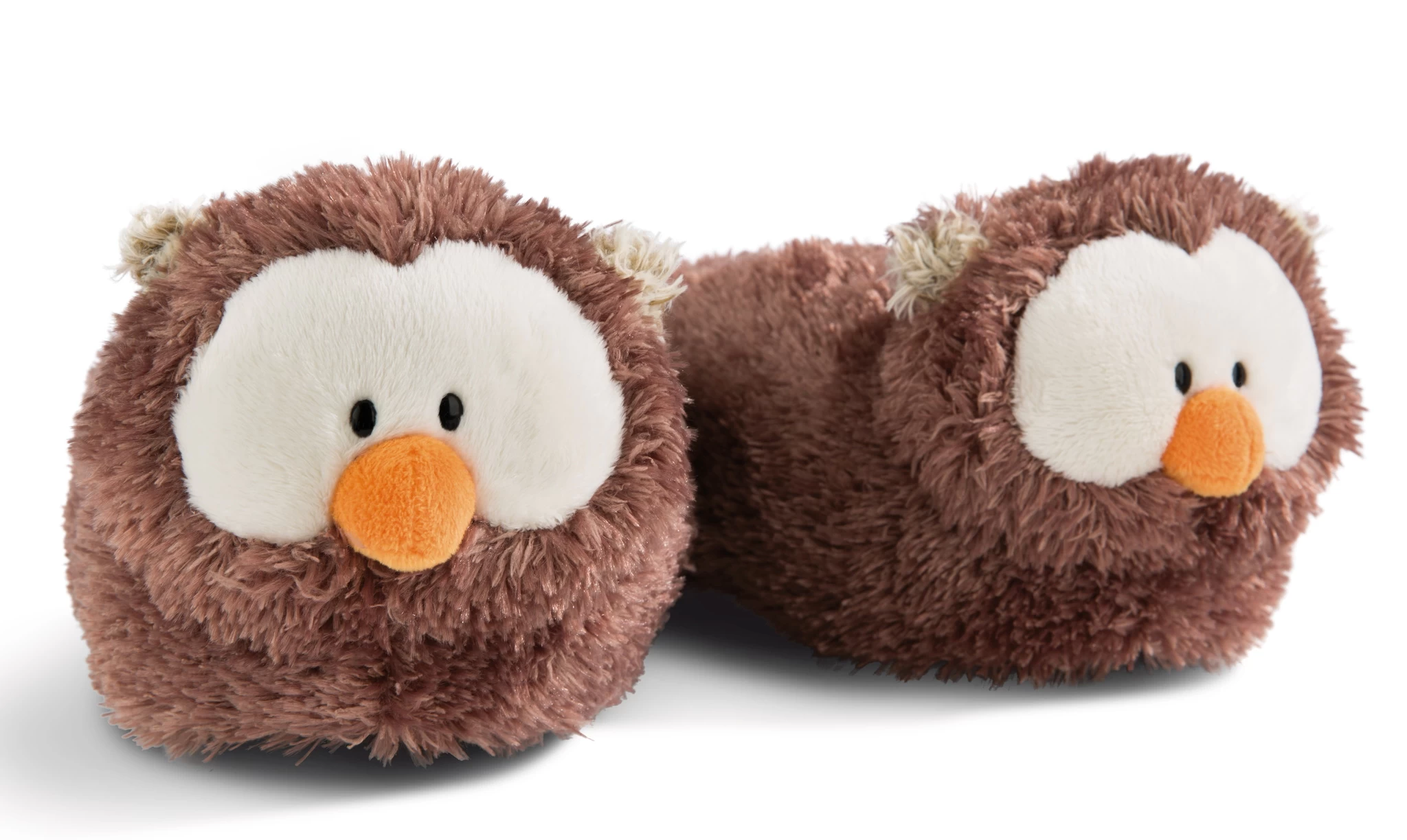 Nici 48934 Hausschuhe Eule Oscar figürlich Größe 34-37 (M) Plüsch GREEN