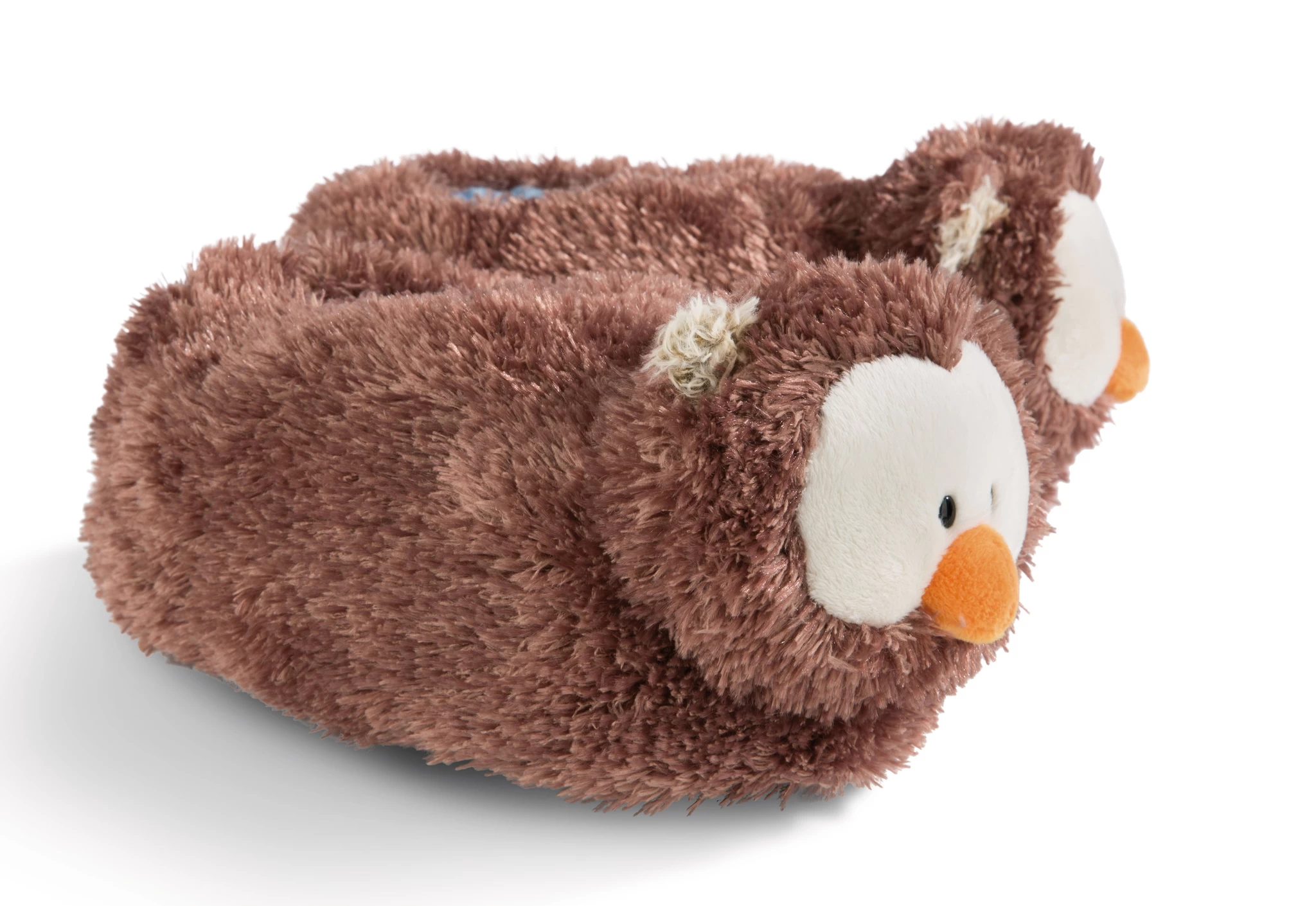 Nici 48935 Hausschuhe Eule Oscar figürlich Größe 38-41 (L) Plüsch GREEN