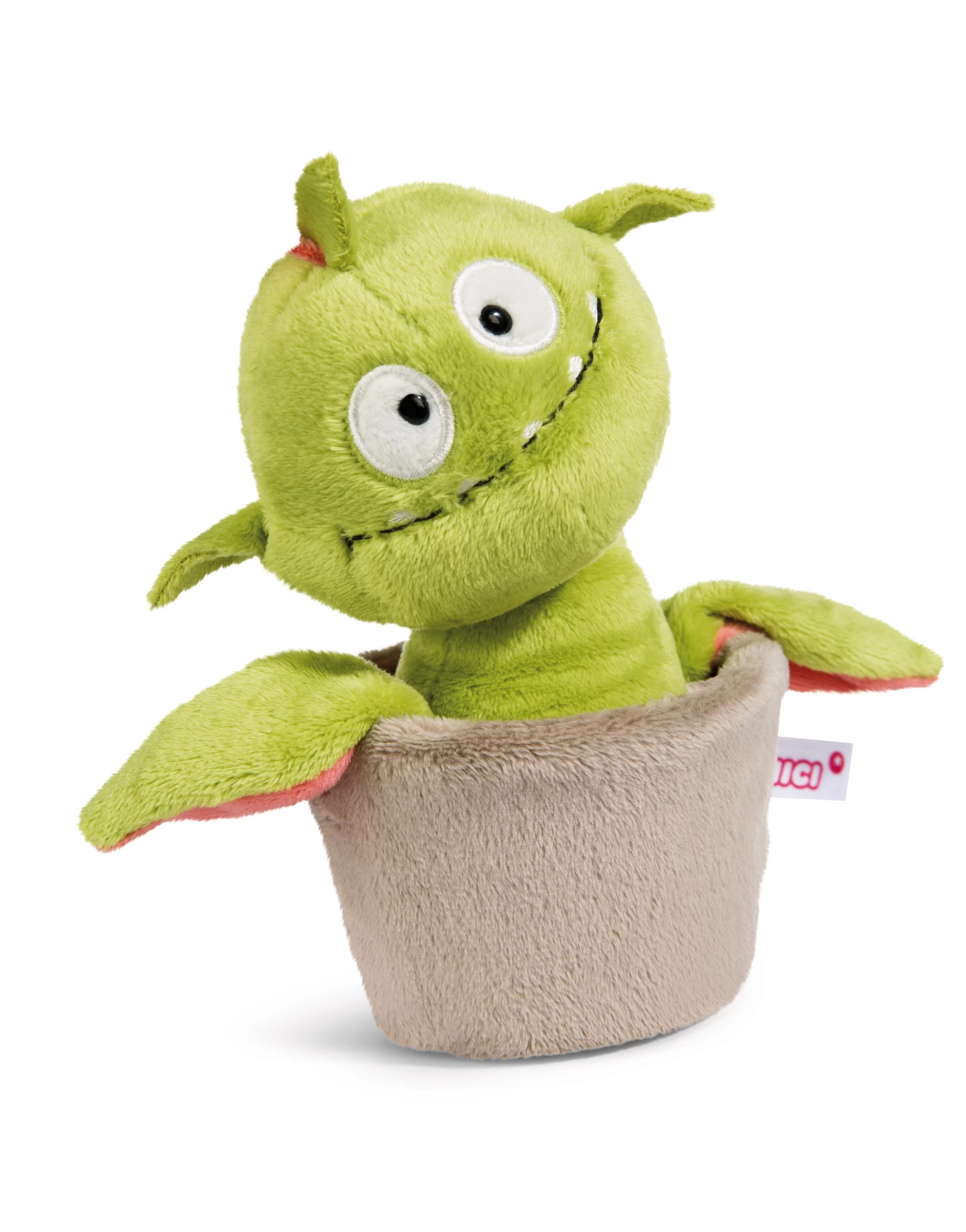 Nici 48944 Fleischfressende Pflanze Gisela 18cm Plüschfigur GREEN Funny Flowers