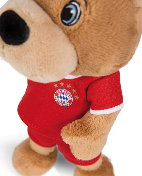 Nici 49072 FC BAYERN MÜNCHEN Bär Berni 20cm mit Trikot & Sauger Plüsch Schlenker