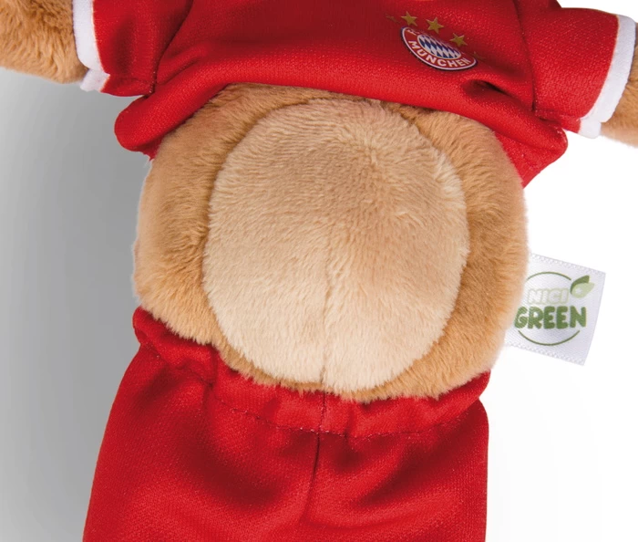 Nici 49072 FC BAYERN MÜNCHEN Bär Berni 20cm mit Trikot & Sauger Plüsch Schlenker