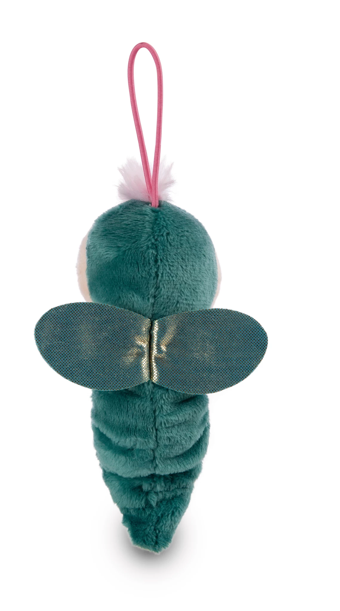 Nici 49105 Glühwürmchen Glim Jim 13cm mit Loop Plüsch Theodor Midnight Floral