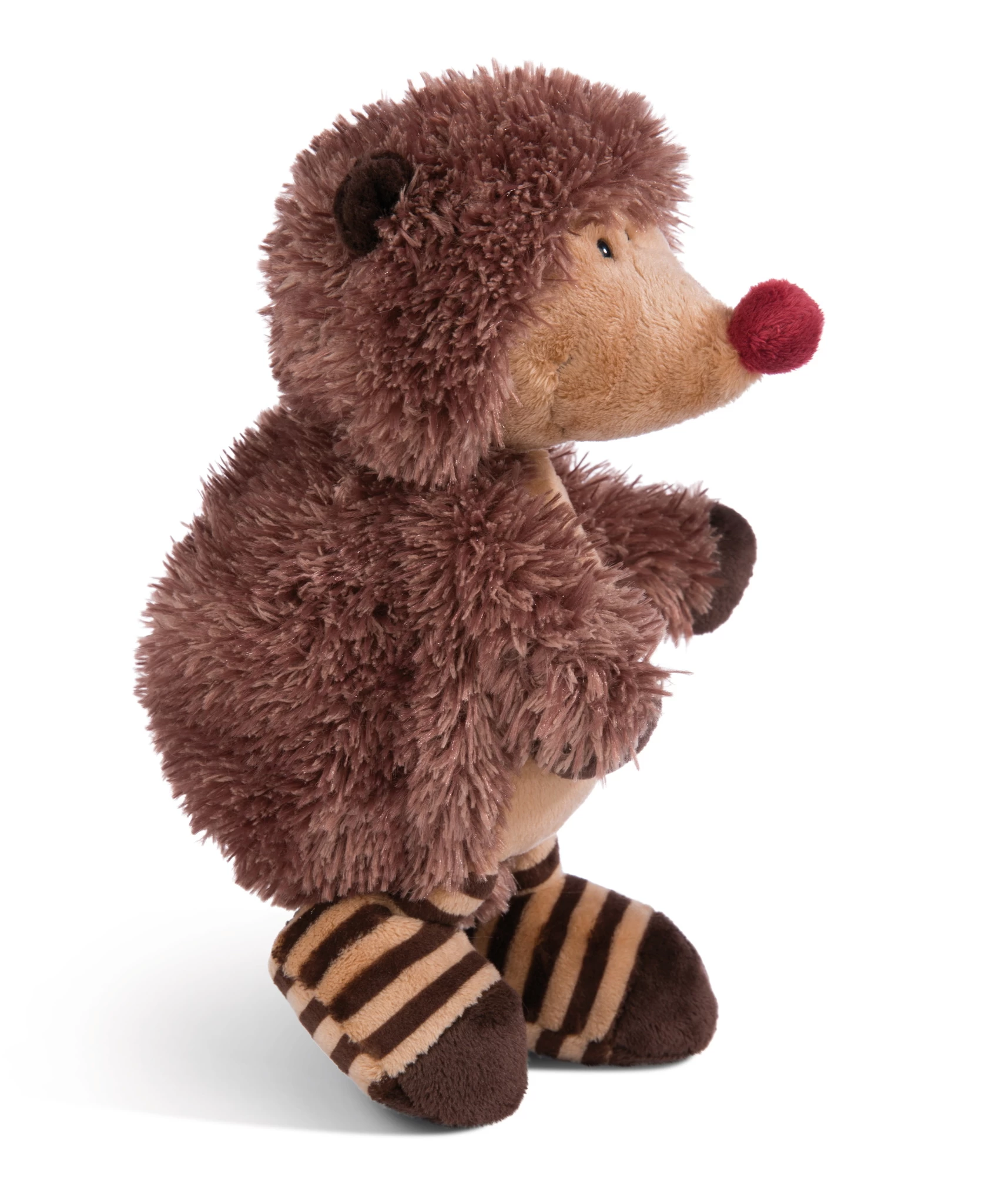 Nici 49149 Igel Hetch Hogan 20cm einrollbar Plüsch Forest Friends GREEN