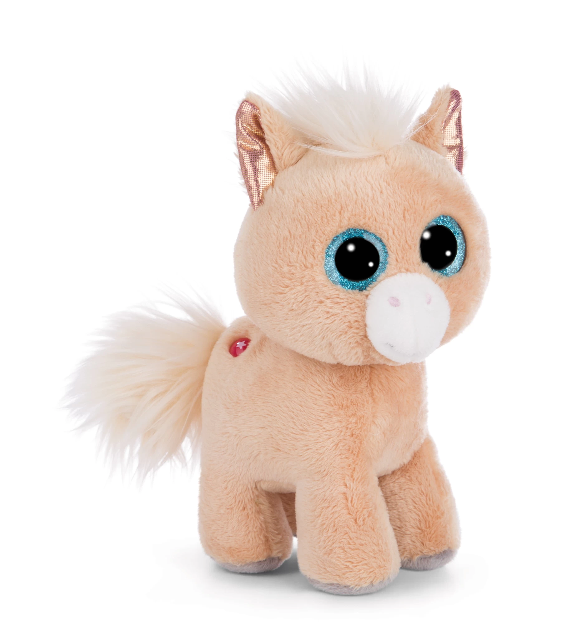 Nici 49286 Glubschis Pony Miss Cinnamon 17cm stehend Plüsch Kuscheltier GREEN