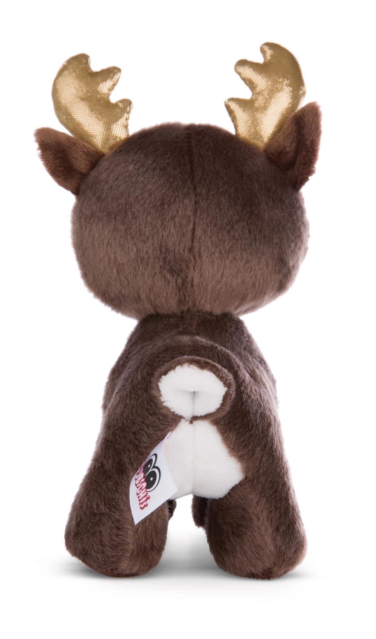 Nici 49289 Glubschis Rentier Chocolate Mousse 17cm stehend Kuscheltier GREEN