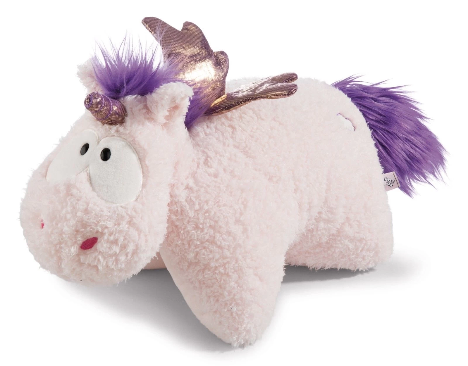 Nici 42336 Kuscheltier-Kissen 2in1 lila Einhorn Cloud Dreamer Plüsch 40x30cm
