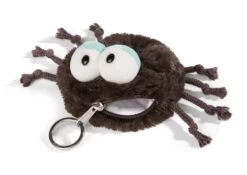 Nici 41709 Münztäschchen Geldtäschchen Spinne Octilla Plüsch Ø 8cm