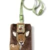 Nici 34152 Handytasche Reh Fawn Plüsch Ca 12x8cm