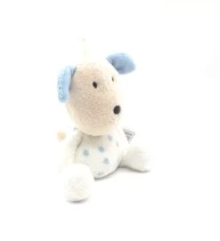 Nici 6100-459 Farmily Steinbeck Farmtiere Plüsch Schlenker Ca 15cm - Schaf Mit Punkten