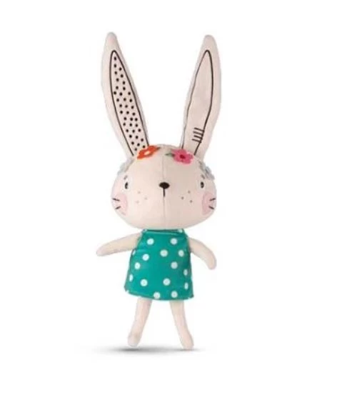 Nici 90420 Lemon Ribbon Hase 25cm Plüsch Kuscheltier Schlenker