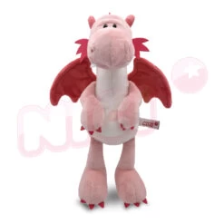 Nici 91039 Pinker / Rosa Drache Ca 30cm Plüsch Schlenker Dragon Taiwan Limited