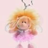 Nici 28393 Schlüsselanhänger Engel Emily Little Wingels 10cm Rosa Plüsch