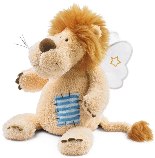 Nici 29471 Löwe Leonhart mit Flügeln Little Wingels liegend 15cm Schutzengel