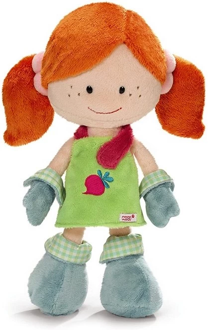 Nici 35505 Puppenkleidung Set Wonderland Garten Schürze, Stiefel, Handschuhe